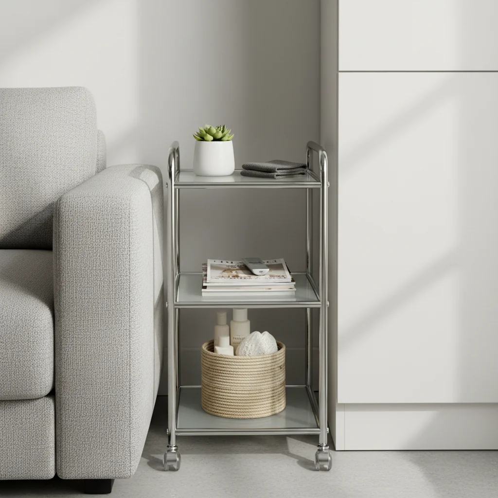 Reclaim Every Inch: Top Slim Storage Carts for Kitchens & Baths