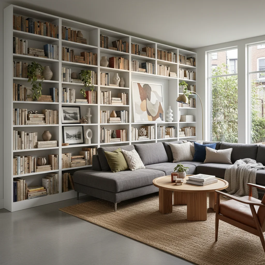 Achieving the 'Built-In' Look: DIY IKEA BILLY Bookcase Hacks for Custom Shelving