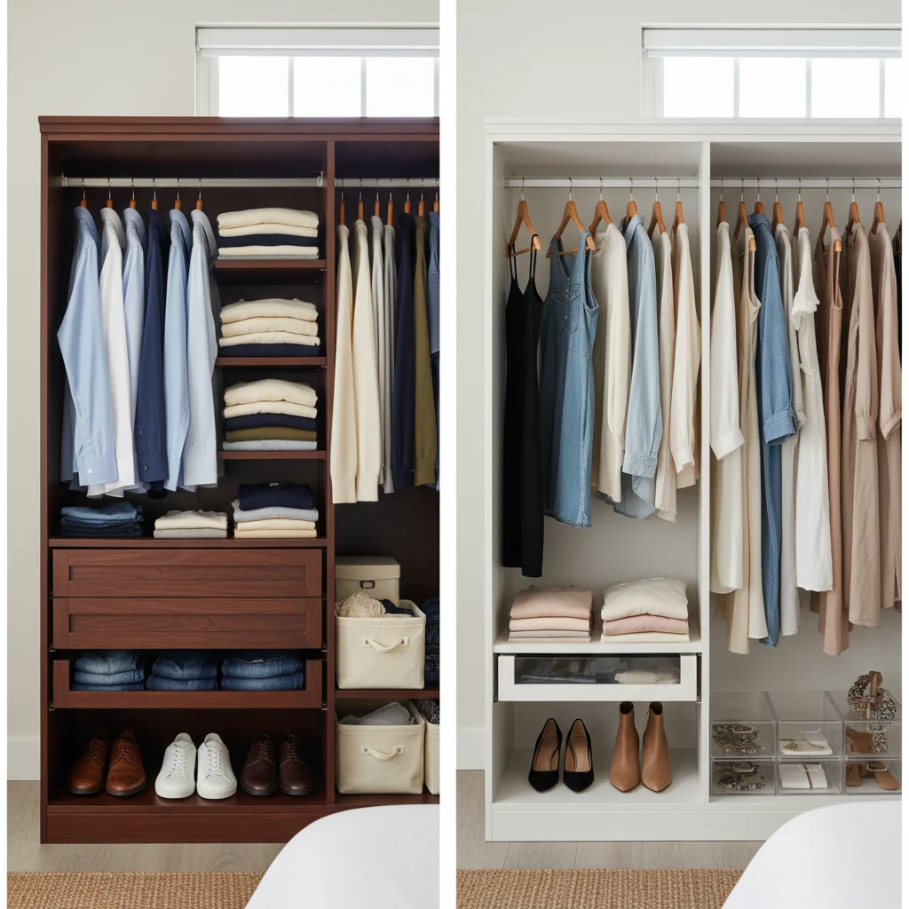 Closet Clarity: KonMari's Gentle Purge Against Capsule's Focused Edit